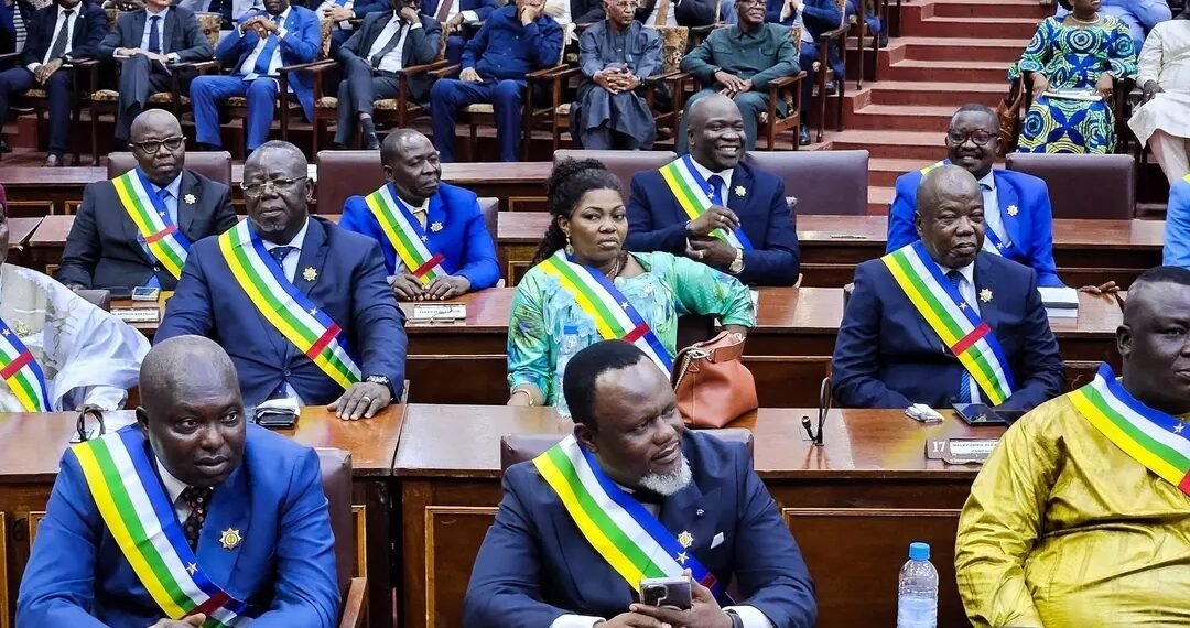 Installation officielle des députés de la 8ème législature en République centrafricaine