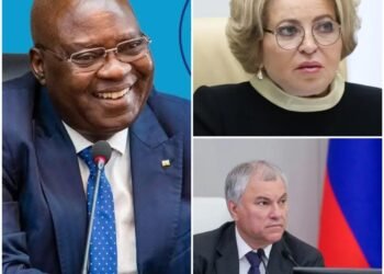 RCA : les présidents des 2 chambres de l’Assemblée Fédérale de Russie ont félicité Simplice Mathieu Sarandji pour sa réélection à la tête du parlement centrafricain