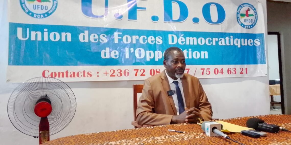 L’UFDO salue la vision du 1er président de la 7e République Faustin Archange TOUADÉRA