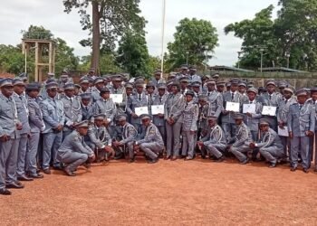 RCA : la famille des Officiers de Police Judiciaire s&rsquo;agrandit avec la sortie officielle de cent sept nouveaux agents