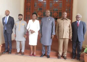 RCA : le Président de l’Assemblée nationale reçoit la nouvelle cheffe de mission de l’Union Africaine (UA)