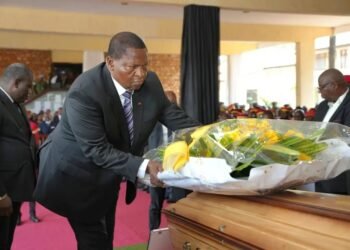 Hommage national au magistrat Égide Gouguia en présence du président Touadéra