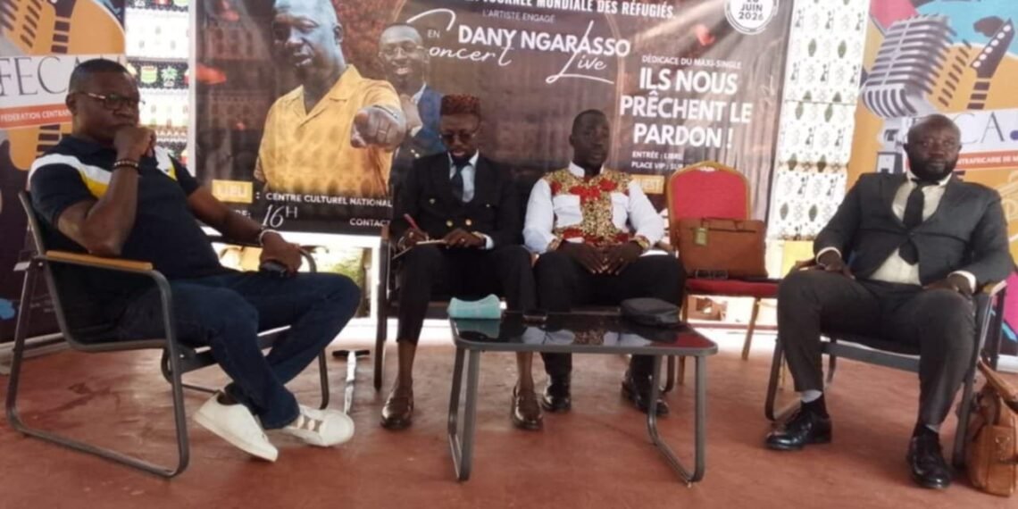 Centrafrique : l&rsquo;artiste gospel Dany Ngarasso annonce un grand concert à Bangui le 20 juin à l&rsquo;occasion de la journée mondiale des réfugiés