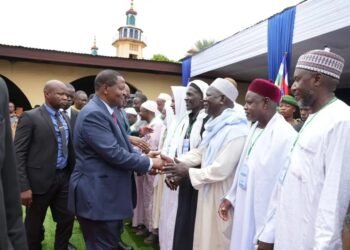 Présentation officielle du nouveau bureau du Conseil Supérieur Islamique de Centrafrique au président Touadéra
