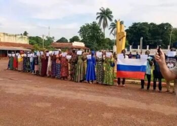 RCA : une marche pour la paix à Bambari et dans la Ouaka en signe de solidarité avec les FACA et leurs alliés russes