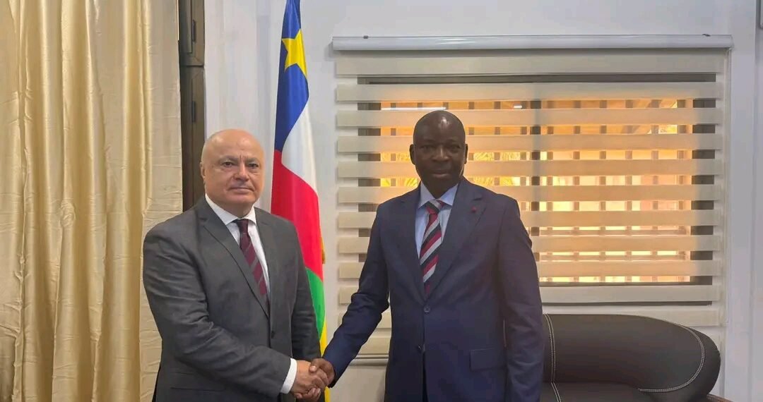 RCA : l’ambassadeur de la Fédération de Russie reçu en audience par le ministre de l’intérieur et de la sécurité publique