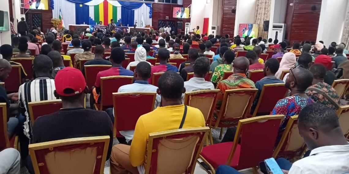Centrafrique : tenue ce jour de la convention nationale de la jeunesse pour la paix et la stabilité institutionnelle