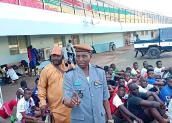 Bangui, démarrage du test physique du recrutement des Forces de Sécurité Intérieure