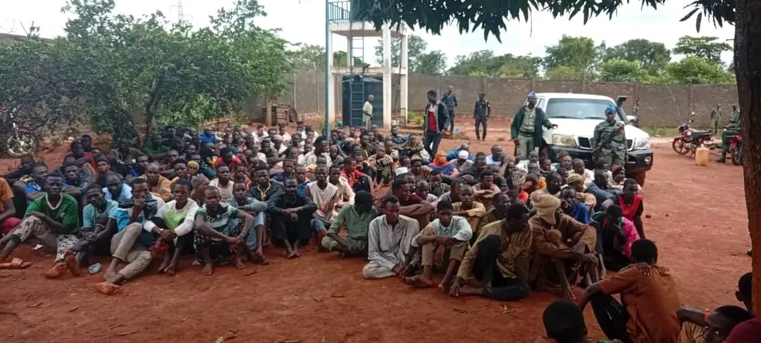 RCA : plus de 200 personnes interpellées lors d’une opération de sécurité et contrôle menée par la police