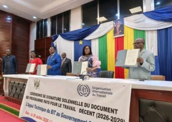 Bangui: la ministre du Travail place le Programme Pays pour le Travail Décent au cœur des réformes sociales et économiques