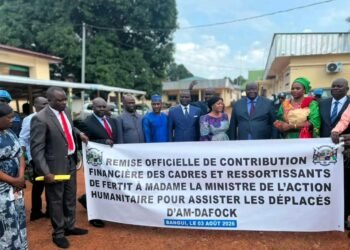 Centrafrique : le collectif des cadres et ressortissants du Fertit apporte un soutien aux victimes de la crise d&rsquo;Am-Dafock