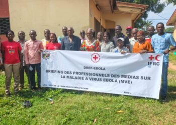 La Croix-Rouge Centrafricaine informe les professionnels des médias sur la maladie à virus Ebola