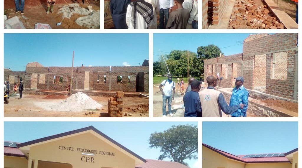 Centrafrique : Aurélien Simplice Kongbelet-Zingas inspecte les chantiers scolaires sur l’axe Boali