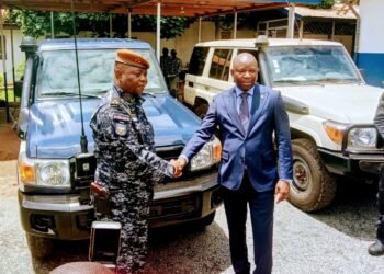 Passation de service à la Police nationale : Armel Baraba prend les commandes