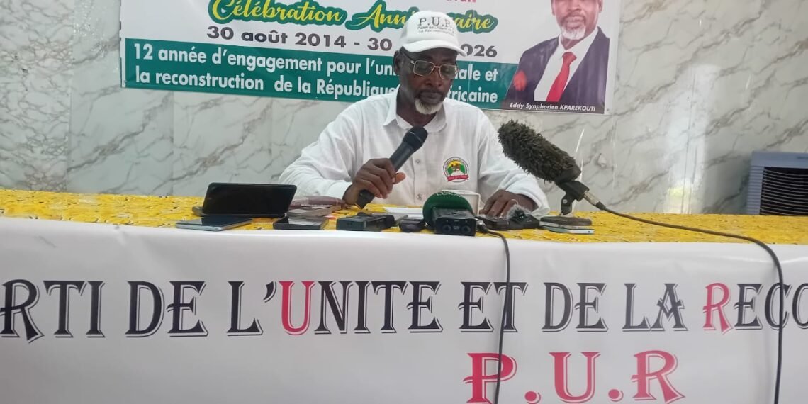 Centrafrique : Le PUR célèbre douze ans d’engagement pour l’unité nationale et la reconstruction