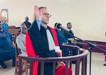 Centrafrique : Daniel Fransen juge international prête serment devant la Cour pénale spéciale