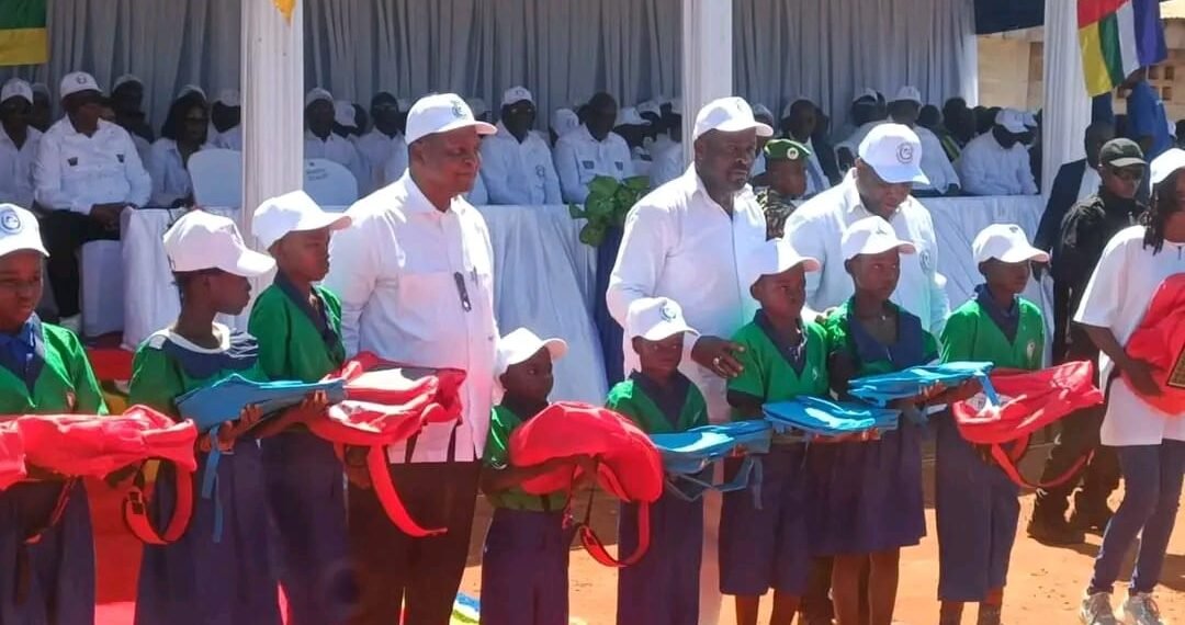 Boali: le président Touadéra donne le coup d&rsquo;envoi de la rentrée scolaire 2026-2027