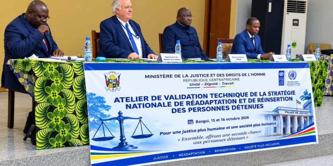Centrafrique : la réinsertion des détenus au cœur d’une nouvelle stratégie contre la récidive