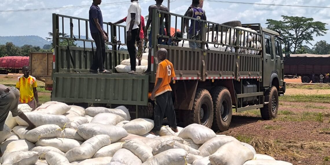 Centrafrique : Coup de filet contre les boissons frelatées, plus de 525 sacs saisis et brûler par les Commandos d&rsquo;élites du GSIGN avec l’appui des alliés Russes  